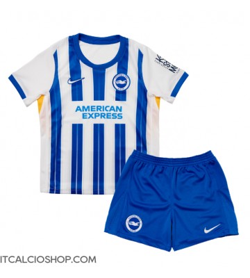 Brighton Prima Maglia Bambino 2024-25 Manica Corta (+ Pantaloni corti)